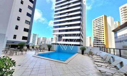 Apartamento com 1 dormitório para alugar, 63 m² por R$ 3.001/mês - Pituba - Salvador/BA
