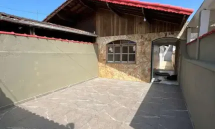 Casa para venda em praia grande, vila caiçara, 2 dormitórios, 1 banheiro, 4 vagas