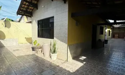 Casa para venda em itanhaém, balneário gaivota, 2 dormitórios, 1 suíte, 1 banheiro, 5 vagas