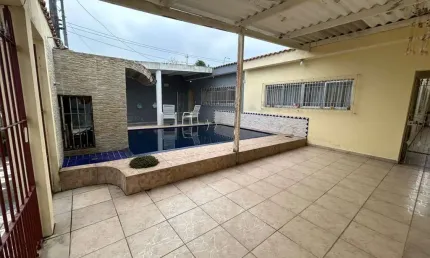 Casa para venda em itanhaém, balneário gaivota, 4 dormitórios, 2 banheiros, 2 vagas