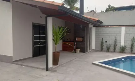Casa para venda em itanhaém, campos elíseos, 3 dormitórios, 1 suíte, 2 banheiros, 3 vagas