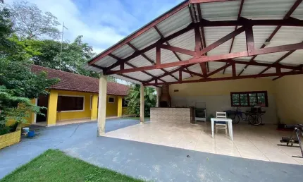Chácara para venda em itanhaém, jardim umuarama, 3 dormitórios, 1 suíte, 1 banheiro, 10 vagas