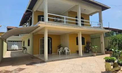 Sobrado para venda em itanhaém, jardim comendador, 4 dormitórios, 1 suíte, 3 banheiros, 1 vaga