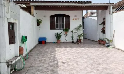 Casa para venda em mongaguá, balneario itaoca, 2 dormitórios, 1 suíte, 1 banheiro, 2 vagas