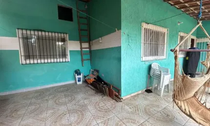Casa para venda em itanhaém, bopiranga, 3 dormitórios, 1 suíte, 2 banheiros, 2 vagas