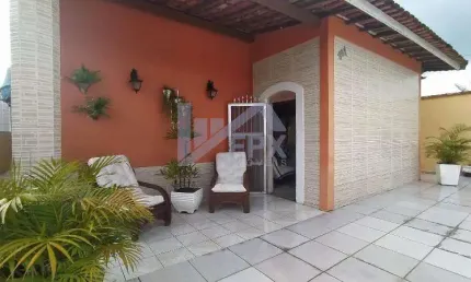 Casa para venda em itanhaém, balneário gaivota, 2 dormitórios, 1 banheiro, 3 vagas
