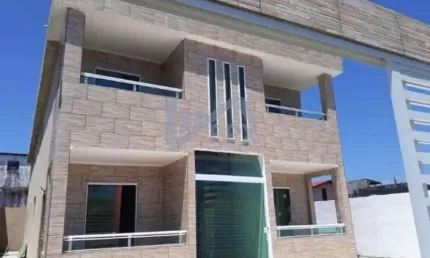 Casa sobreposta para venda em itanhaém, bopiranga, 1 dormitório, 1 banheiro, 1 vaga