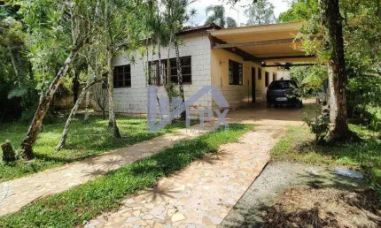 Chácara para venda em itanhaém, indaiá, 3 dormitórios, 1 suíte, 2 banheiros, 8 vagas