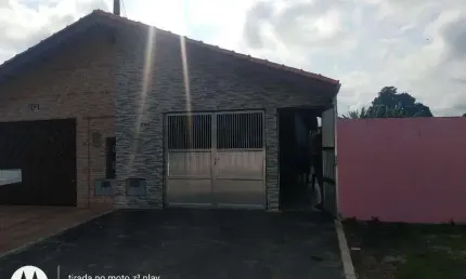 Casa para venda em itanhaém, jardim umuarama, 2 dormitórios, 1 suíte, 1 banheiro, 1 vaga