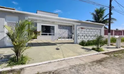Casa alto padrão para venda em itanhaém, balneário califórnia, 3 dormitórios, 1 suíte, 1 banheiro, 3 vagas