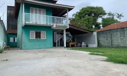 Sobrado para venda em itanhaém, jardim das palmeiras, 4 dormitórios, 2 suítes, 2 banheiros, 10 vagas