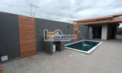 Casa para Venda em Itanhaém, Bopiranga, 2 dormitórios, 1 suíte, 1 banheiro, 2 vagas