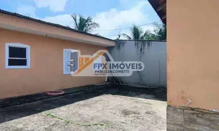 Casa para venda em itanhaém, balneário gaivota, 2 dormitórios, 1 banheiro, 2 vagas