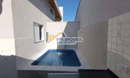 Casa para venda em itanhaém, cibratel 2, 2 dormitórios, 1 banheiro, 1 vaga