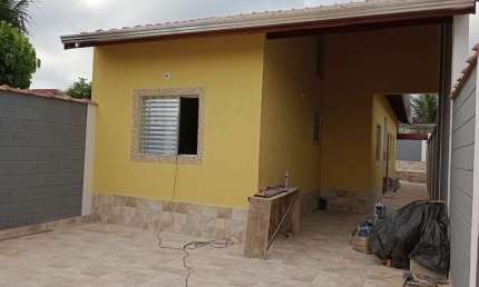 Casa para Venda em Itanhaém, Nova Itanhaém, 2 dormitórios, 1 suíte, 1 banheiro, 2 vagas