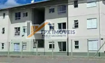 Apartamento para venda em itanhaém, guapura, 2 dormitórios, 1 banheiro, 1 vaga