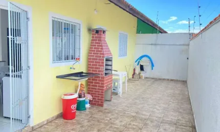 Casa para Venda em Itanhaém, Jamaica, 2 dormitórios, 1 banheiro, 3 vagas
