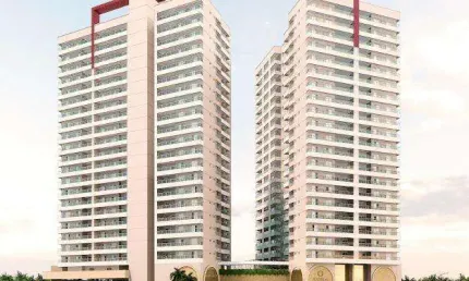 Apartamento para Venda em Praia Grande, Caiçara, 2 dormitórios, 1 suíte, 1 banheiro, 1 vaga