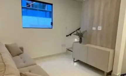 Casa em Condomínio para Venda em Praia Grande, Canto do Forte, 2 dormitórios, 2 suítes, 1 banheiro, 1 vaga