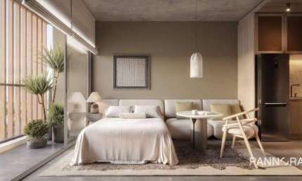 apartamento-cachoeira-do-bom-jesus-florianopolis-sc-Studio com sacada