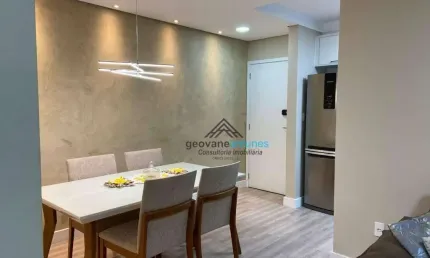 Apartamento com 2 dormitórios à venda, 62 m² por r$ 424.000,00 - vila santa rita - sorocaba/sp