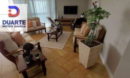 Apartamento com 3 dormitórios para alugar, 154 m² por R$ 10.500,00/mês - Astúrias - Guarujá/SP