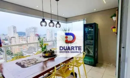 Apartamento com 3 dormitórios à venda, 84 m² por r$ 900.000,00 - enseada - guarujá/sp