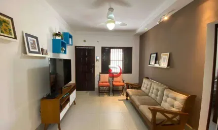 Apartamento com 2 dormitórios à venda, 53 m² por R$ 450.000,00 - Praia do Tombo - Guarujá/SP