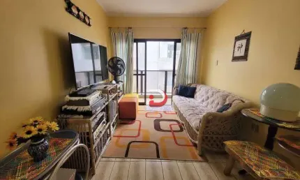 Apartamento com 3 dormitórios à venda, 98 m² por R$ 480.000,00 - Jardim Las Palmas - Guarujá/SP
