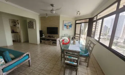 Apartamento com 3 dormitórios para alugar, 120 m² por r$ 4.500,00/mês - astúrias - guarujá/sp