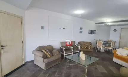 Apartamento com 4 dormitórios para alugar, 213 m² por R$ 8.000,00/mês - Astúrias - Guarujá/SP