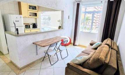 Apartamento com 1 dormitório à venda, 55 m² por R$ 330.000,00 - Astúrias - Guarujá/SP