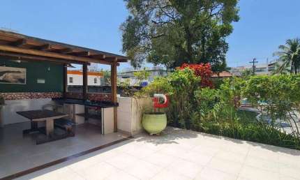 Apartamento com 2 dormitórios à venda, 90 m² por R$ 560.000,00 - Tombo - Guarujá/SP