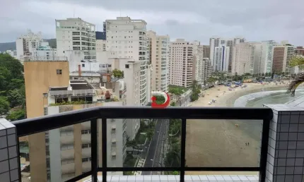 Apartamento com 2 dormitórios à venda, 70 m² por r$ 750.000,00 - astúrias - guarujá/sp