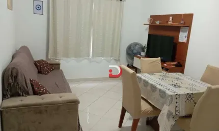 Apartamento com 1 dormitório à venda, 66 m² por r$ 310.000,00 - jardim las palmas - guarujá/sp