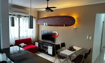 Apartamento com 2 dormitórios à venda, 70 m² por R$ 380.000,00 - Tombo - Guarujá/SP