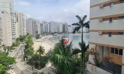 Apartamento com 2 dormitórios à venda, 87 m² por r$ 750.000,00 - jardim astúrias - guarujá/sp