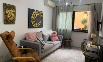 Apartamento com 1 dormitório à venda, 60 m² por R$ 340.000,00 - Jardim Las Palmas - Guarujá/SP