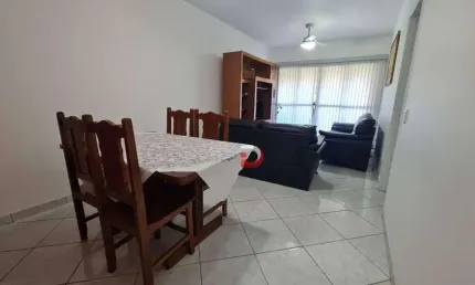 Apartamento com 2 dormitórios para alugar, 100 m² por R$ 3.800,00/mês - Tombo - Guarujá/SP