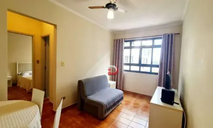 Apartamento com 1 dormitório à venda, 55 m² por r$ 320.000,00 - praia das astúrias - guarujá/sp