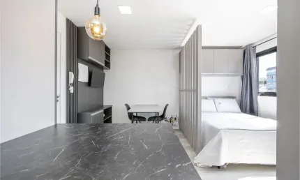 Studio no rebouças, próximo a unicuritiba até 2 pessoas