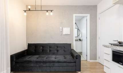 Apartamento 1 quarto em Curitiba, para até 4 pessoas, 26m²