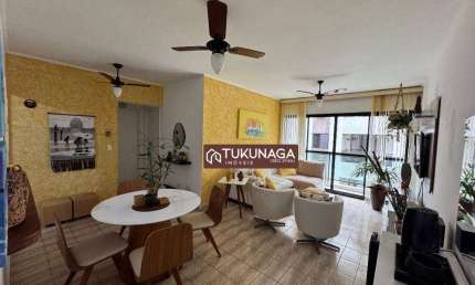 Apartamento Condomínio Edifício Navegante ll com 2 dormitórios à venda, 134 m² por R$ 500.000 - Jardim Las Palmas - Guarujá/SP