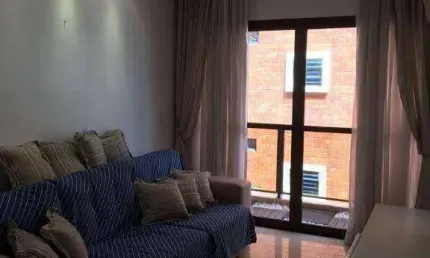 Apartamento Edificíl Acapulco Plaza com 3 dormitórios à venda, 99 m² por R$ 500.000 - Jardim Las Palmas - Guarujá/SP