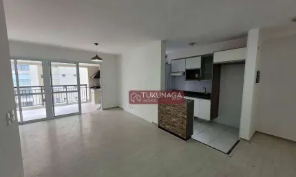 Apartamento com 2 quartos para alugar, 83 m² por r$ 4.166/mês - jardim flor da montanha - guarulhos/sp