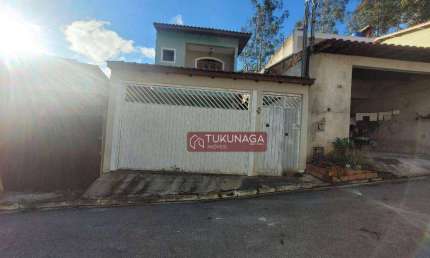Sobrado com 3 dormitórios para alugar por R$ 2.865,00/mês - Parque Continental - Guarulhos/SP