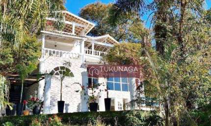Casa Condominio Alpes da Cantareira com 4 dormitórios à venda, 500 m² por R$ 2.800.000 - Mairiporã - Mairiporã/SP