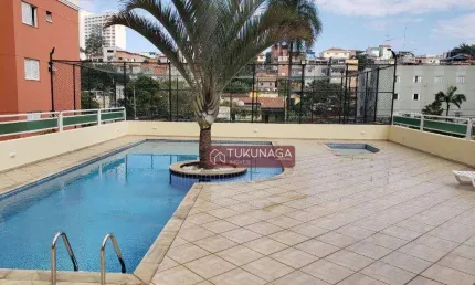 Apartamento com 3 quartos para alugar, 70 m² por R$ 2.906/mês - Centro - Guarulhos/SP