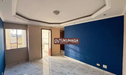 Apartamento com 2 quartos para alugar, 62 m² por R$ 2.011/mês - Centro - Guarulhos/SP