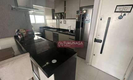 Apartamento com 3 dormitórios à venda, 76 m² por R$ 525.000,00 - Vila Rosália - Guarulhos/SP